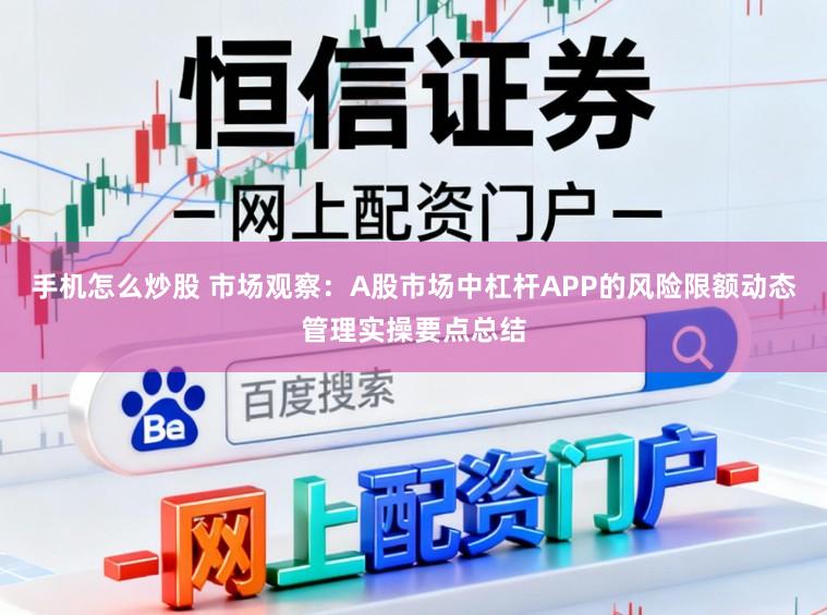 手机怎么炒股 市场观察：A股市场中杠杆APP的风险限额动态管理实操要点总结