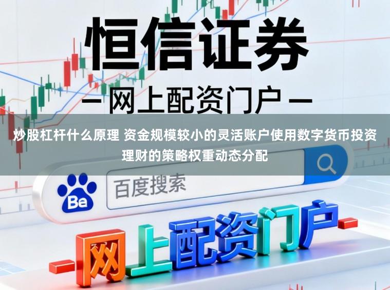 炒股杠杆什么原理 资金规模较小的灵活账户使用数字货币投资理财的策略权重动态分配