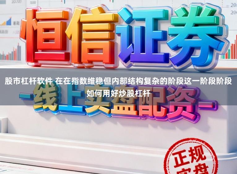 股市杠杆软件 在在指数维稳但内部结构复杂的阶段这一阶段阶段如何用好炒股杠杆