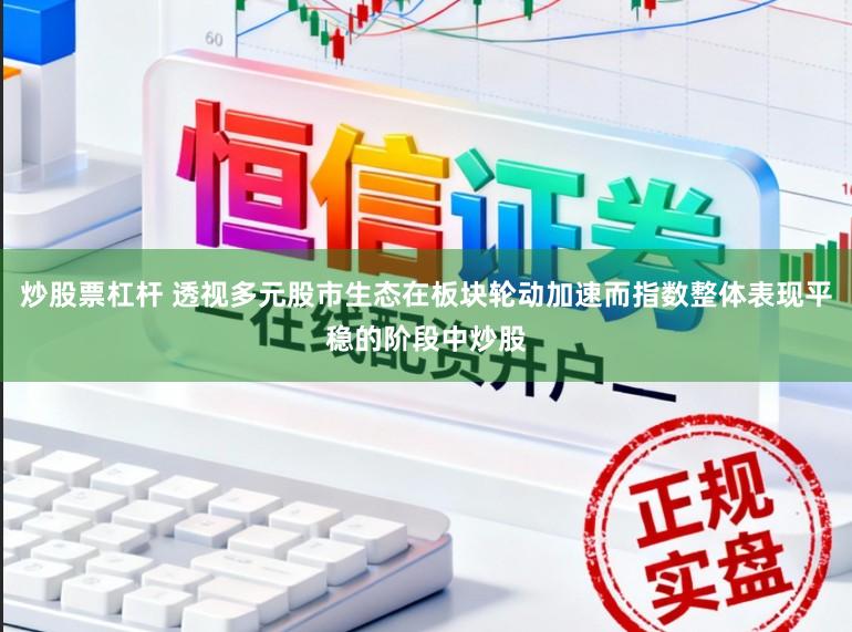 炒股票杠杆 透视多元股市生态在板块轮动加速而指数整体表现平稳的阶段中炒股