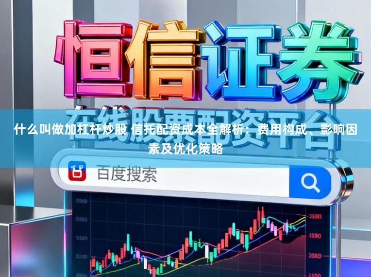 什么叫做加杠杆炒股 信托配资成本全解析：费用构成、影响因素及优化策略