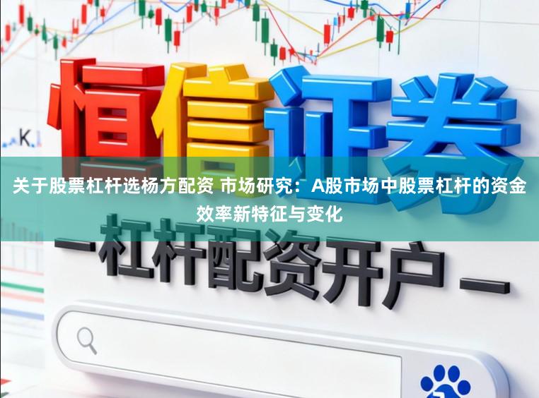 关于股票杠杆选杨方配资 市场研究：A股市场中股票杠杆的资金效率新特征与变化